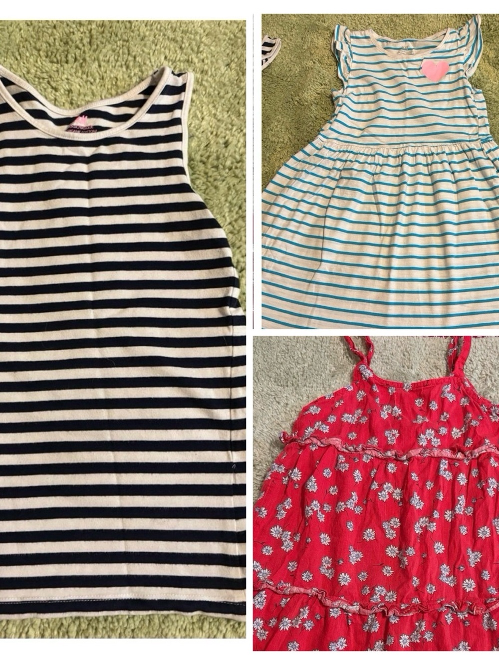 Girls Size 6/8 3-Piece Dress Bundle